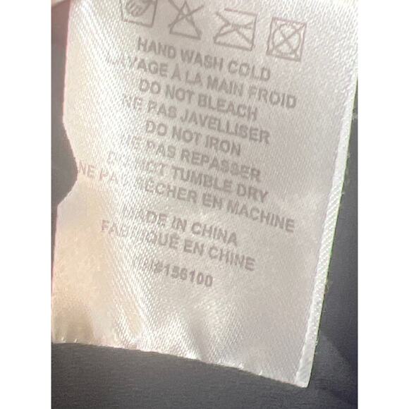 Retrofête Flora Sz Small Metallic Blue Wrap Dress Evening Cocktail High Low - Picture 15 of 15